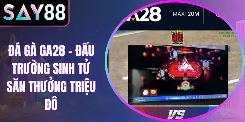 Đá Gà GA28 - Đấu Trường Sinh Tử Săn Thưởng Triệu Đô
