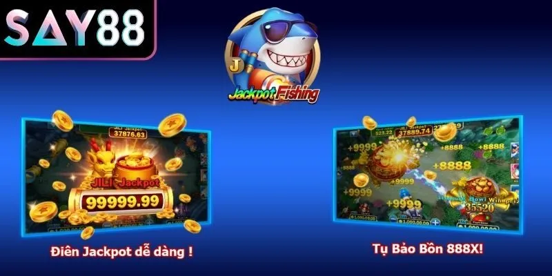 Jackpot Fishing Say88 sở hữu hệ sinh vật biển phong phú