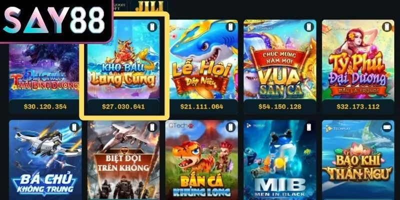 Khám phá kho báu Long Cung Say88 nhận thưởng hấp dẫn